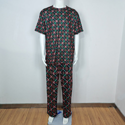 Men's Crew Neck Pajama Set (Model Sets 31)