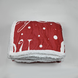 Double-Layer Flannel Sherpa Blanket