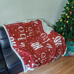 Double-Layer Flannel Sherpa Blanket