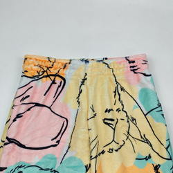 Custom Big Kids' Flannel Pajama Trousers (Model L76)