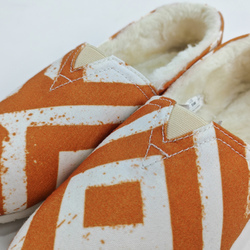 Women's Fleece-Lined Canvas Slip-On