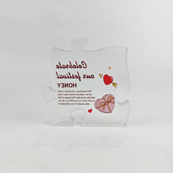 Personalized Puzzle Shaped Acrylic Plaque