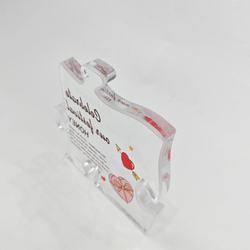 Personalized Puzzle Shaped Acrylic Plaque