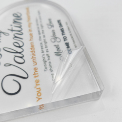 Personalized Puzzle Shaped Acrylic Plaque