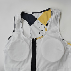 Front Zip Racer Back Sports Skirt & Shorts Set