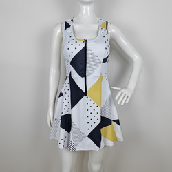 Front Zip Racer Back Sports Skirt & Shorts Set