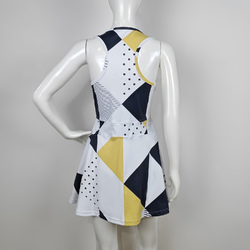 Front Zip Racer Back Sports Skirt & Shorts Set