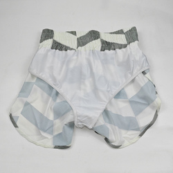 Elastic Waist Double Layered Active Shorts