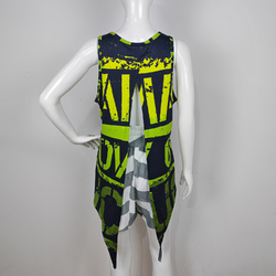 Backless Split Knotted Yoga Active Tank Tops