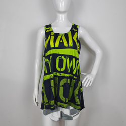 Backless Split Knotted Yoga Active Tank Tops