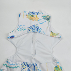 Half-Zip Backless Sport Jumpsuit