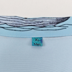 Men's Curved Hem Hawaiian Shirt (Model T87)