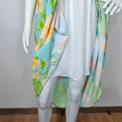 Women's Puff Sleeve Square Neck A Line Dress