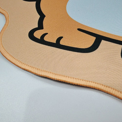 Custom Shape Mousepad 35 x 35cm(with Stitched Edges)