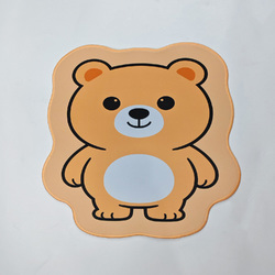 Custom Shape Mousepad 35 x 35cm(with Stitched Edges)
