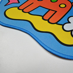 Custom Shape Mousepad 30 x 30cm(with Stitched Edges)