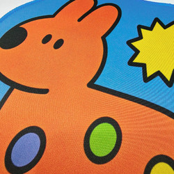 Custom Shape Mousepad 30 x 30cm(with Stitched Edges)