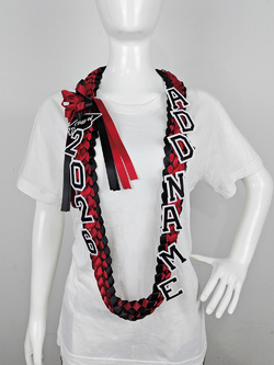 Custom Graduation Ribbon Braided Lei