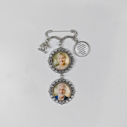 Personalized Graduation Photo Pin（Three Images）