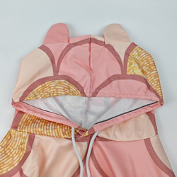 Women's Cat Ear Hoodie With Bare Midriff