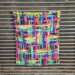 Cotton Linen Wall Tapestry 12"x 40" | Ships from USA