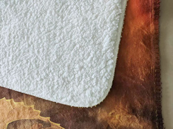 Sherpa Fleece Blanket 60" x 80" | Ships from USA