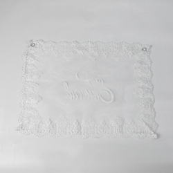 Lace Chair Back Decor