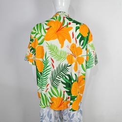 Custom Men's Crinkle Short Sleeve Shirt ( Model T87 )
