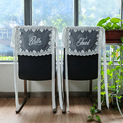 Lace Chair Back Decor ( Set of 2 )