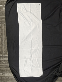 Polyester Peach Skin Wall Tapestry with Ribbons 24" x 75" | Ships from USA