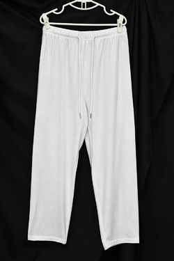 Women's Drawstring Lounge Pants Without Pockets ( Model L84 ) | Ships from USA