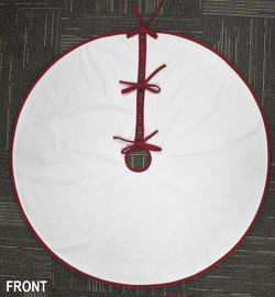 Custom Christmas Tree Skirt 48" x 48" | Ships from USA