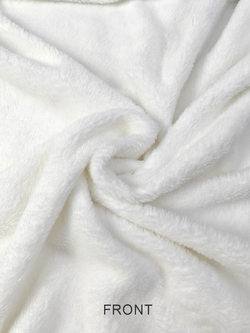 Ultra-Soft Mixed Green Fringe Blanket 40"x50"