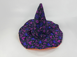 Halloween Quilted Witch Hat