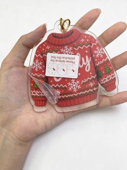 Custom Shaped Acrylic Ornament 15cm