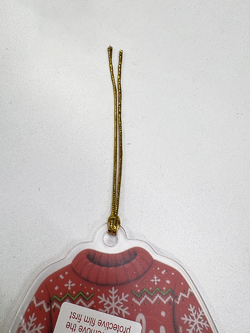Custom Shaped Acrylic Ornament 10cm